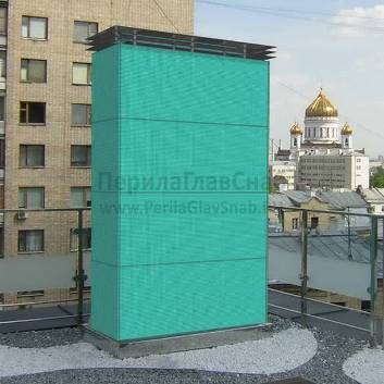 Коллаж - зарисовка облицовки вентиляционной шахты