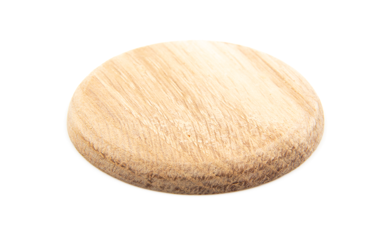  заглушка для круглого деревянного поручня Ø50.8 мм плоская .