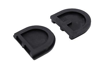 Комплект резинок под стекло 8 мм (4+4 мм), для стеклодержателей k038, k039, k218 купить в Москве