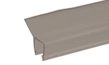 Уплотнитель для стекла 8 мм, полупрозрачный черный, 135°, стекло-стекло 2200 мм t203-2 BL купить в Москве