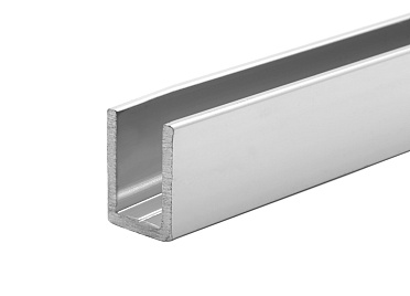 Профиль для душевых перегородок алюминиевый опорный купить в Москве