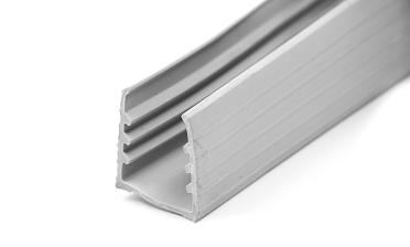 Уплотнитель в поручень с пазом 27х30 для стекла 10+10мм, EPDM СЕРЫЙ Фk308-G купить в Москве