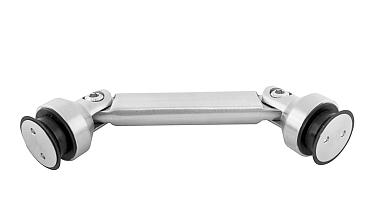 Крепление стекло-стекло, штанга 103 мм, под зенковку tt202-103 SSS купить в Москве