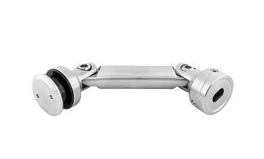 Крепление стекло-стена, штанга 82 мм, без зенковки tt201-82А SSS купить в Москве