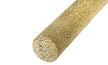 Поручень деревянный из Дуба Ø49 мм 2,0 м Эконом Ф-1670 купить в Москве