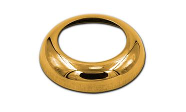 Низ стойки малый Ø38.1 мм, S=0.4 мм, Ø60 мм, полированный, золото k015-88 купить в Москве