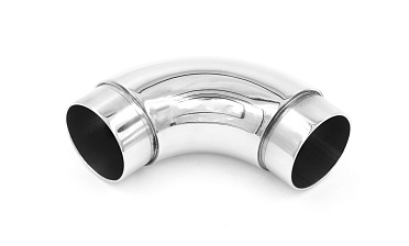 Отвод под Ø38.1 мм, литой, полированный, (AISI 304) k059 купить в Москве