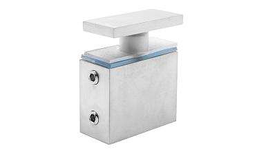 Соединитель труба-стекло, для прямоугольного трека, шлифованный t462 SSS купить в Москве