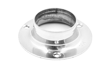 Фланец штампованный, полированный для Ø50.8 мм, толщина 2 мм (AISI 304) k532 купить в Москве