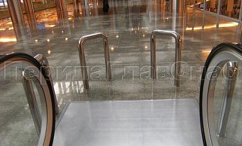 Защитный барьер эскалатора в Москве. Готовые проекты ПерилаГлавСнаб