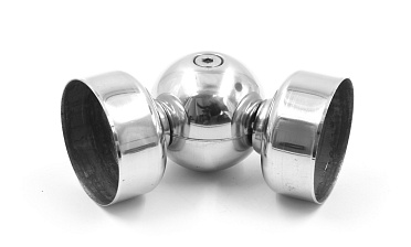 Поворот дер./пласт. поручня Ø50.8х0.8 мм, усиленный, полированная, (AISI 201) k053-6 купить в Москве