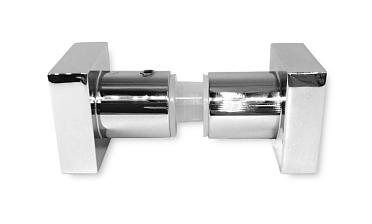 Ручка-кноб квадратная, для стекла 6-12мм, алюминий, полированная t669 ALPC купить в Москве