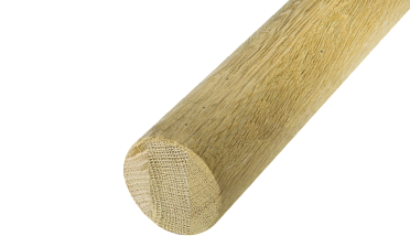 Поручень деревянный из Дуба Ø50 мм 3,0 м Эконом Ф-1671 купить в Москве