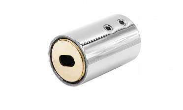 Коннектор стена-труба для трубы 19 мм, без юбки, полированный t907-2 PSS купить в Москве