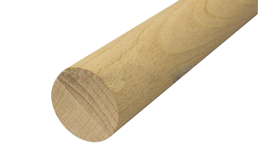 Поручень деревянный из Бука Ø50мм -  2,0 м Премиум Ф-1612 купить в Москве
