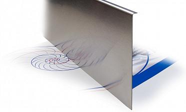 Накладка на профиль 601 (тыльная/лицевая), AISI 304 шлифованная k601-09 купить в Москве