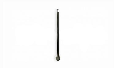 Готовая стойка Ø38,1 мм, с боковым крепежом и наконечником, высота 1150 мм, полированная (AISI 304) k704 купить в Москве