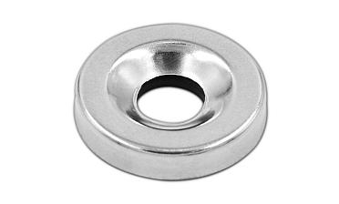 Шайба М8, штампованная, пластик, полированная, т=0.5мм, (AISI 304) k270-2 купить в Москве