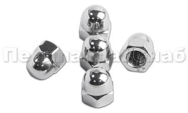 Колп. гайка нерж. М8  (DIN 1587.А2) М-3316 купить в Москве