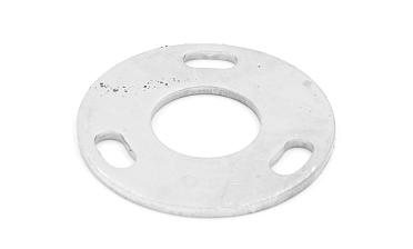 Фланец стойки 38/90х5 (4.3) х AISI 304 #200 3 отв. М10 х 20 k116-38-5 купить в Москве