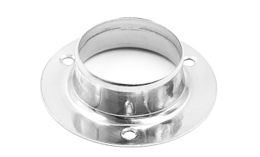 Фланец штампованный, полированный для Ø50.8 мм, толщина 1.2 мм (AISI 304) ЭКОНОМ k532-2 купить в Москве