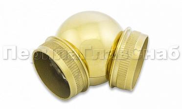 Поворот 'шар'  под Ø50.8 мм, золото k263-88 купить в Москве