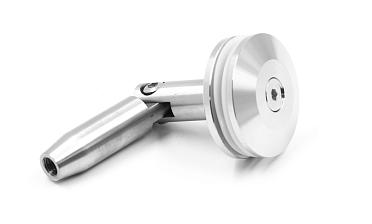 Крепление стекла к тяге, шлифованное AISI 304 k622 купить в Москве