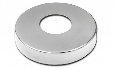 Низ стойки Ø38.1 мм, 102х18х0.6, полированный (AISI 304) k201-4 купить в Москве