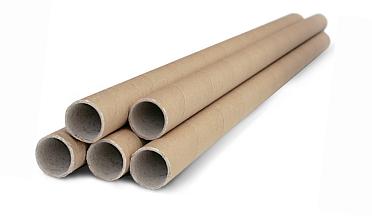 Тубус картонный 80,5мм для уплотнителей , дл. 3000 мм, стенка 2,0 Ф-0179-2 купить в Москве