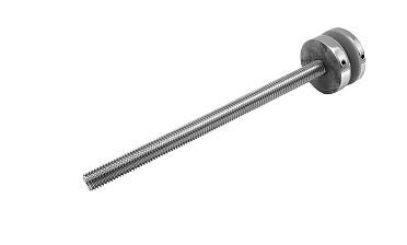 Точечный держатель для стекла, полированный, точеный, d=44мм, шпилька M12, AISI316 k177-2 купить в Москве