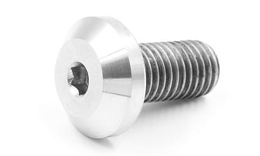 Крепежный винт с резьбой М18 для крепления спайдера, длина 50 мм, шаг резьбы 2,5 мм (AISI316) k652-2 купить в Москве
