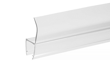 Уплотнитель для стекла в душевую кабину 8 мм, стекло-стекло 2200 мм t204 купить в Москве