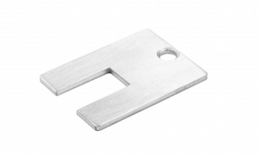 Торцевая заглушка на профиль алюминиевый для перегородок t42-12 купить в Москве