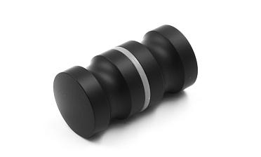 Дверная ручка "кноб", алюминий-черный t692 ALBL  купить в Москве