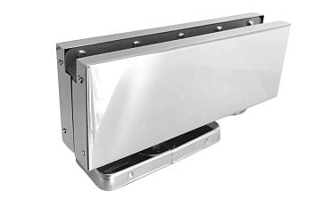 Фитинг нижний со встроенным доводчиком для стеклянной двери до 80 кг, полированный t185-2 PSS   купить в Москве