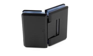 Петля для душевой стекло-стекло 90х55 мм, 135°, цинк, черный t302 BZn купить в Москве