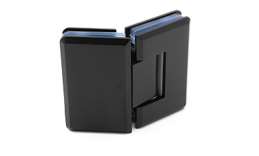 Петля для душевой стекло-стекло 90х55 мм, 135°, цинк, черный t302 BZn купить в Москве