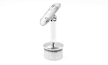 Наконечник стойки палец, Ø42.4 мм, с ложементом под поручень Ø38.1-42.4мм (aisi 304), k372-3 купить в Москве