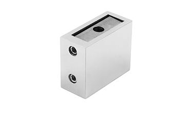 Коннектор стена-труба полированный для прямоугольного трека (трубы) 30х10 мм t463 PSS купить в Москве