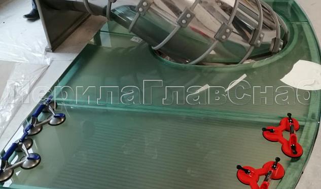 Стеклянный пол в Москве. Готовые проекты ПерилаГлавСнаб