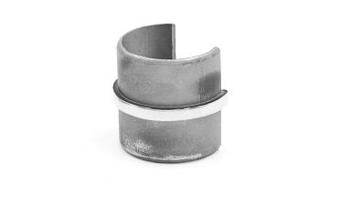 Соединитель с пазом Ø42.4 мм, полированный, (AISI 316) k229 купить в Москве