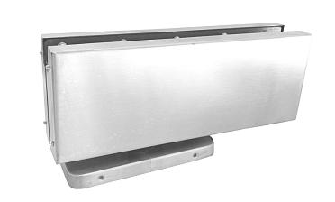 Фитинг нижний со встроенным доводчиком для стеклянной двери до 80 кг, шлифованный t185-2 SSS   купить в Москве