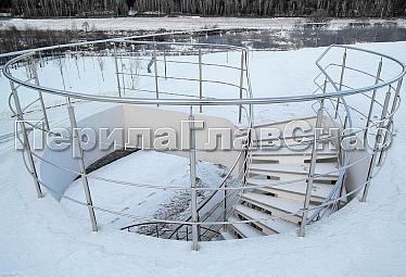 Готовые комплекты перил для лестниц купить в Москве