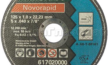 Отрезной круг 125х22х1 Метабо Ф-0971 купить в Москве