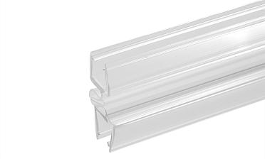 Уплотнитель для стекла в душевую кабину стекло-стекло 8мм зиг-заг 2,2 м t227 купить в Москве