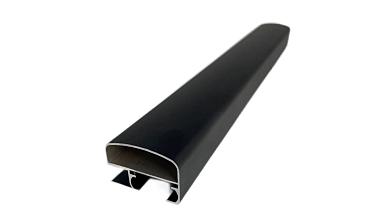 Трек для раздвижной системы на G-профиле, длина 3000мм, черный t408-3 BL купить в Москве