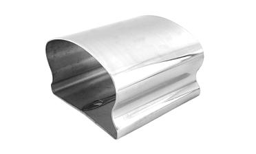 Соединитель пластикового фигурного поручня полированный AISI 304 k257 купить в Москве