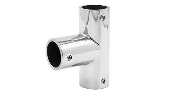 Соединитель-тройник для трубы 19 мм латунь-хром, полированный t902 PC купить в Москве