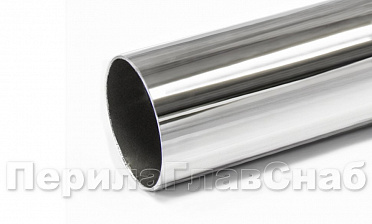Труба нержавеющая AISI 201 СТАНДАРТ+, пр-во РОССИЯ, Ø38.1 x 1.5 х 6м, полированная Rk815 купить в Москве