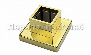 Цанга под 40х40 мм, под золото (AISI 304) Фk333-88 купить в Москве